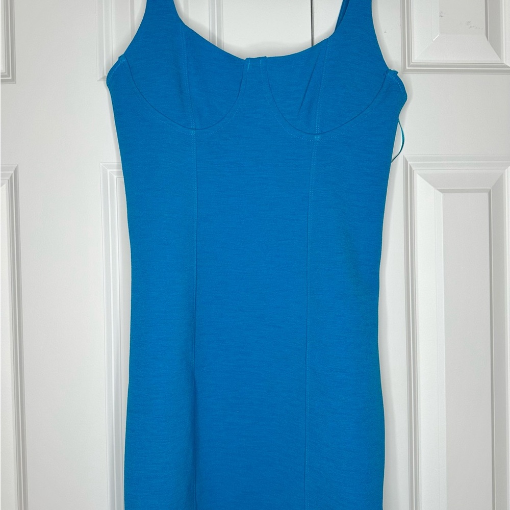 Zara blue Bodycon Dress
